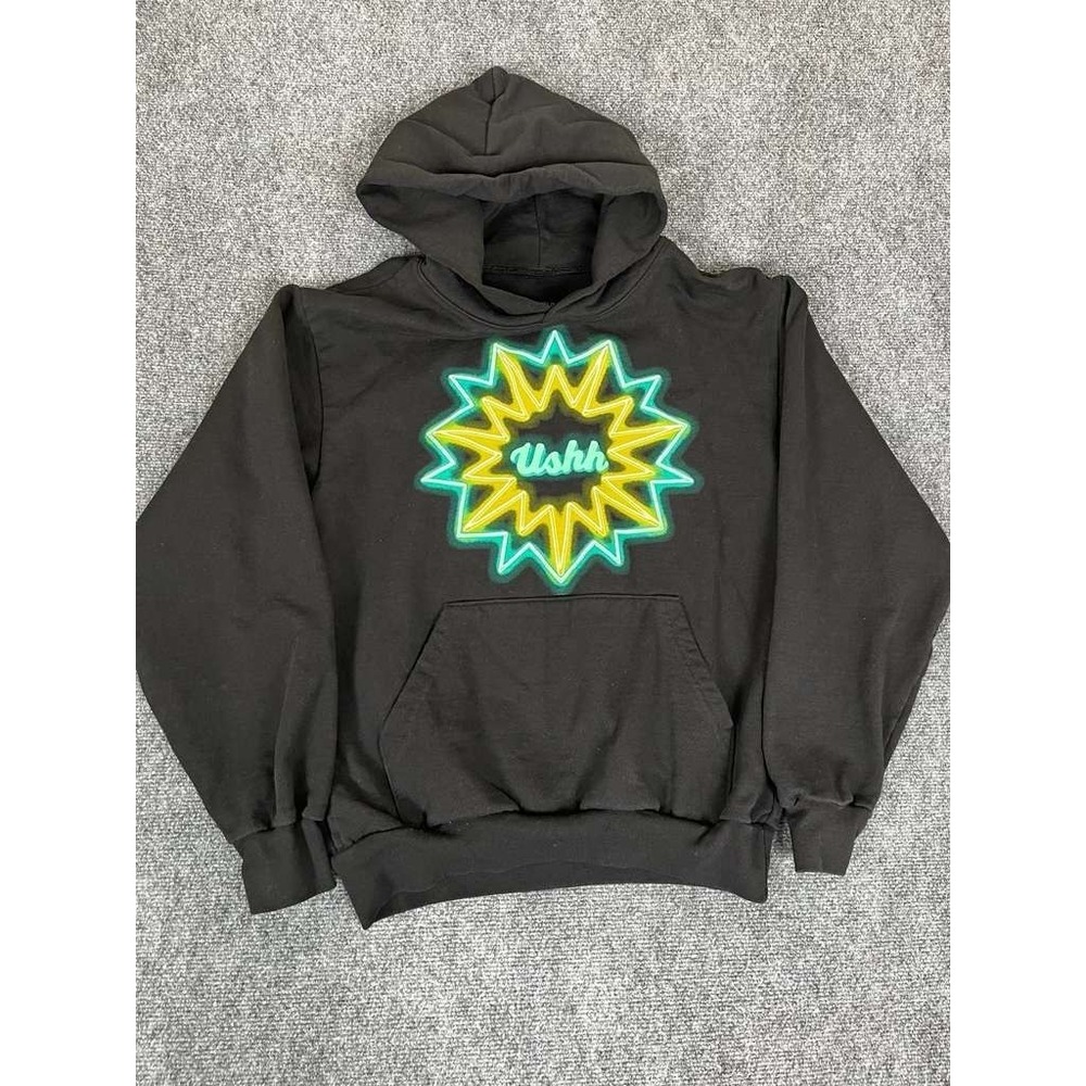 Ussh Black Hoodie Usher Las Vegas Caesars Palace Medium Made In The USA